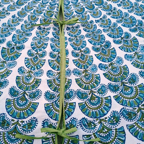 Mandala Crochet Christmas Tree Skirt Etsy