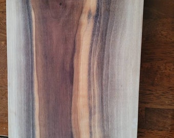 Solid walnut cutting board