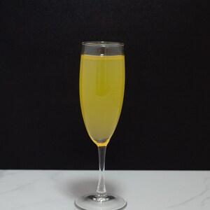 Fake Mimosa Cocktail, Faux Drink Display