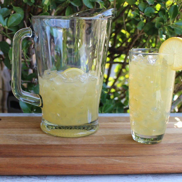 Lemonade Pitcher Etsy