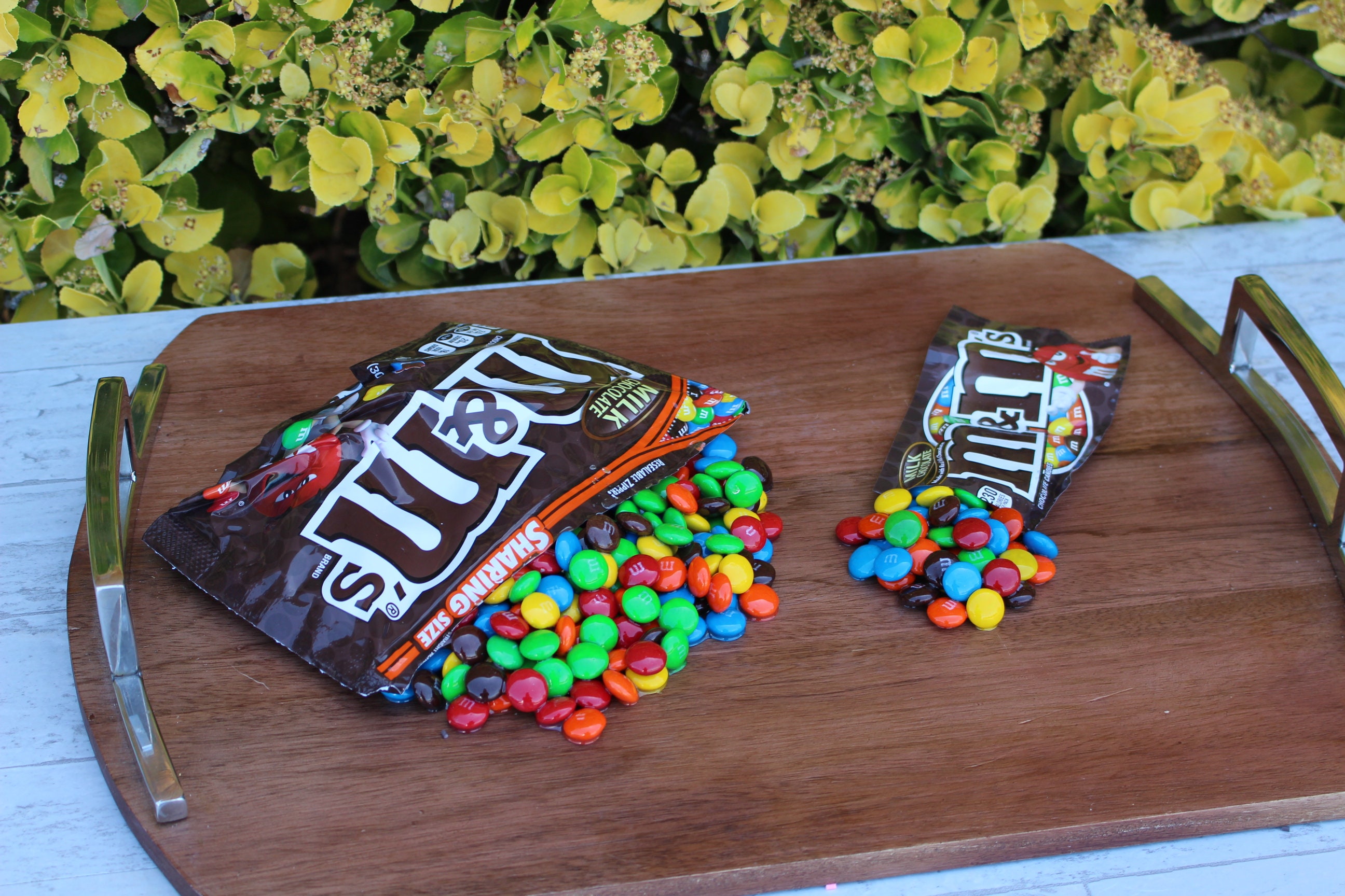 Spilled Individual Sized Bag of M&M'S Etsy