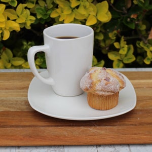 Fake Cup of Coffee with Muffin