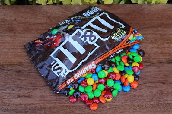 Triangle m&m's bag, M&M's, Chocolates