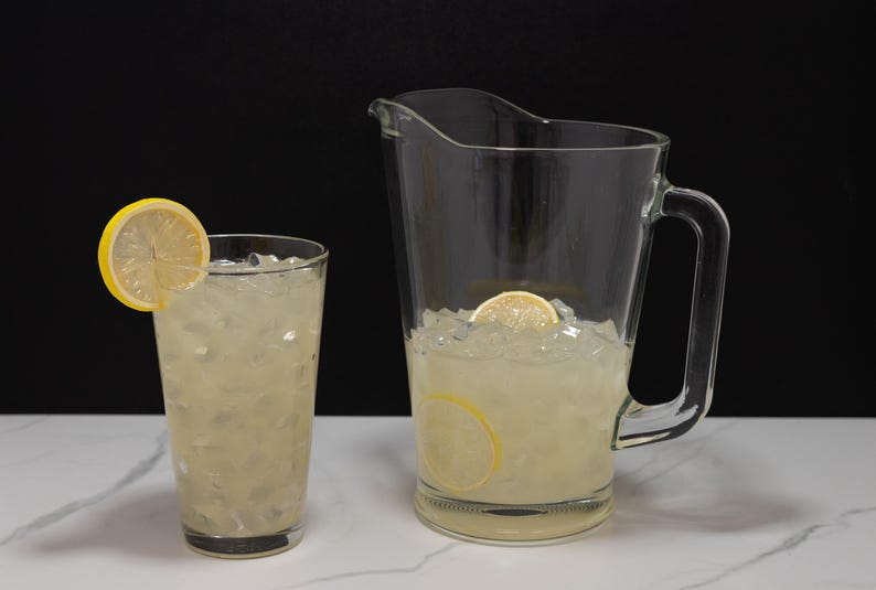 Fake Iced Lemonade Pitcher - Etsy