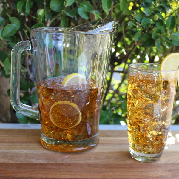 Iced Tea Pitcher Etsy