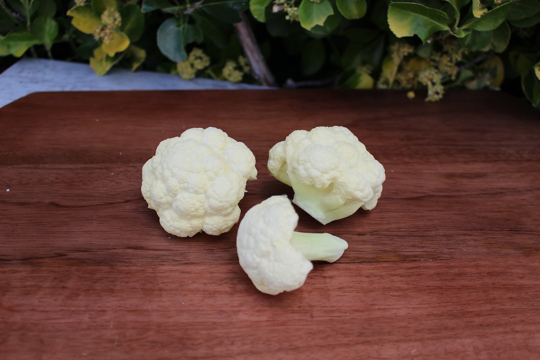 Fake Cauliflower Florets set of 3 Etsy