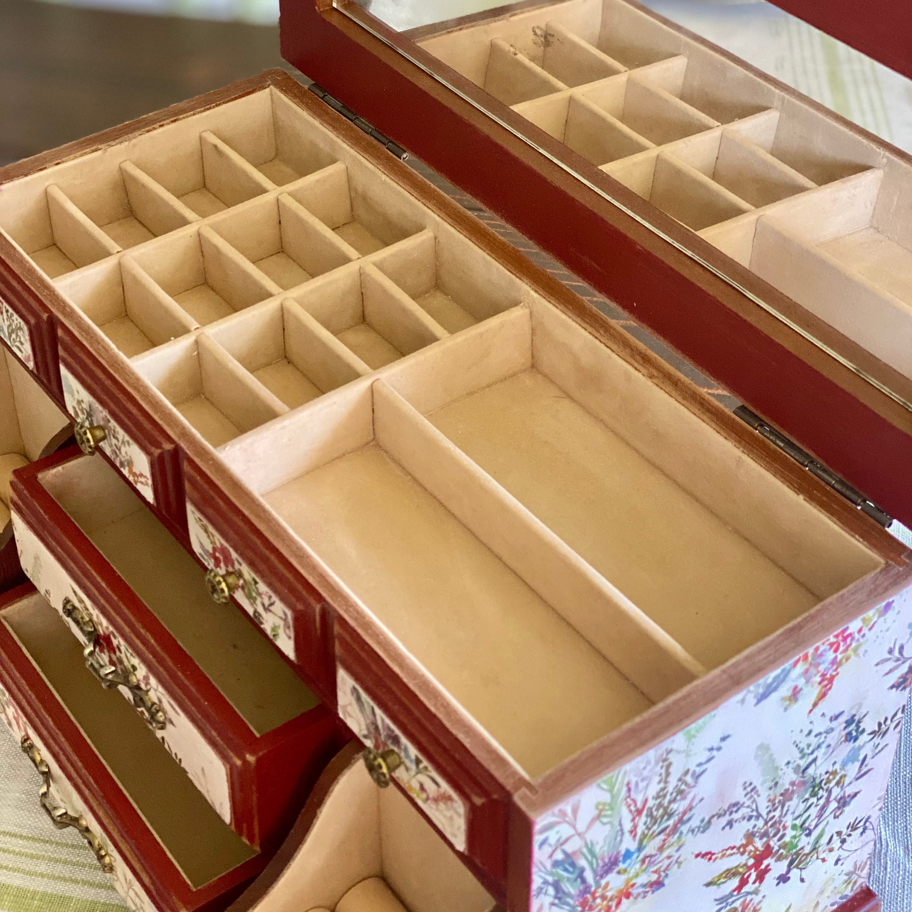 Jewelry Box/Shabby Chic/Vintage/Wood Jewelry Etsy