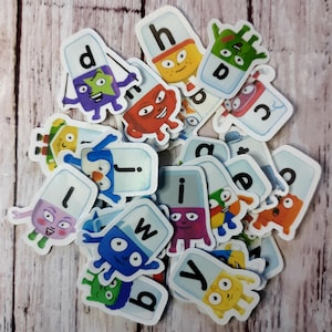 Alphablocks A-Z Magnets