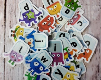 Alphablocks A-Z Magnets