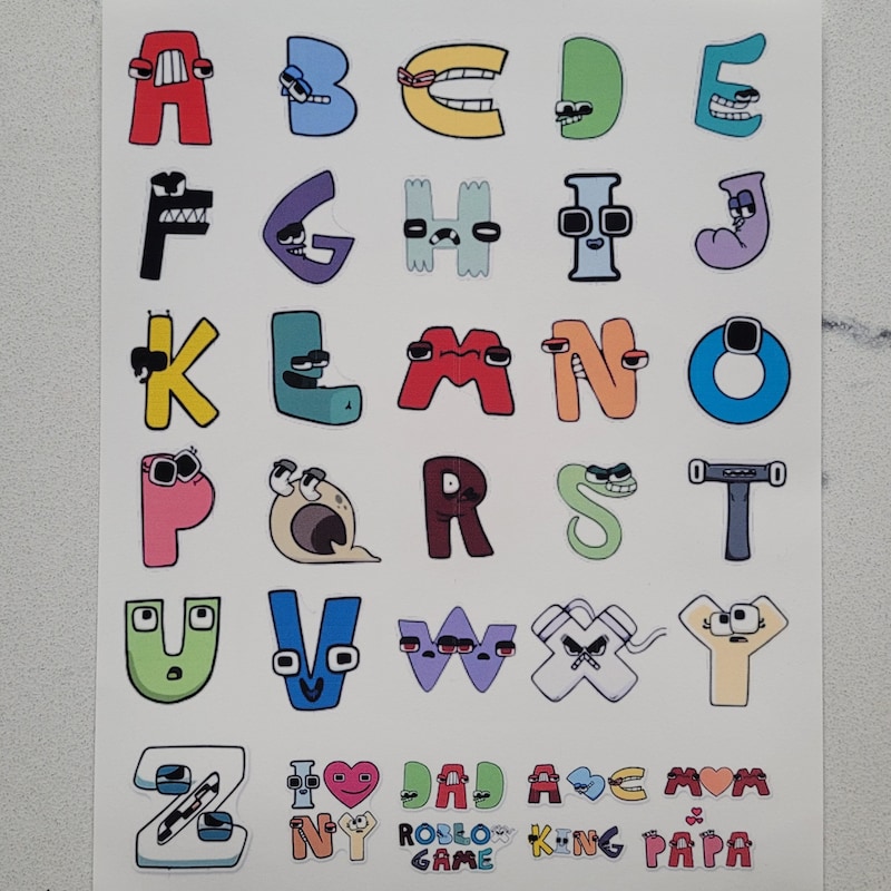 Alphabet Lore - Etsy