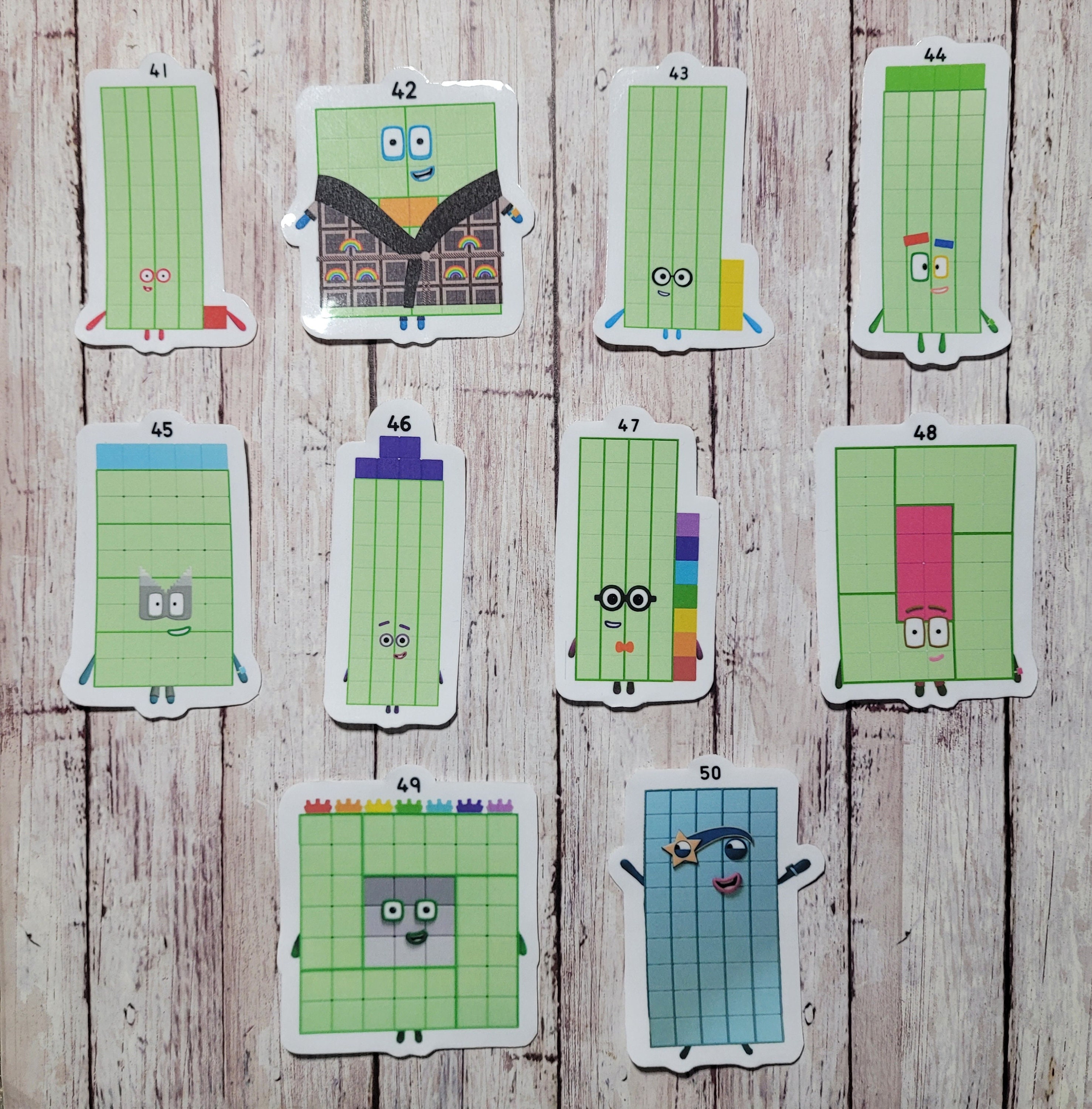 Numberblocks Band Numberblock 41numberblocks Unlucky Hotspot But ...