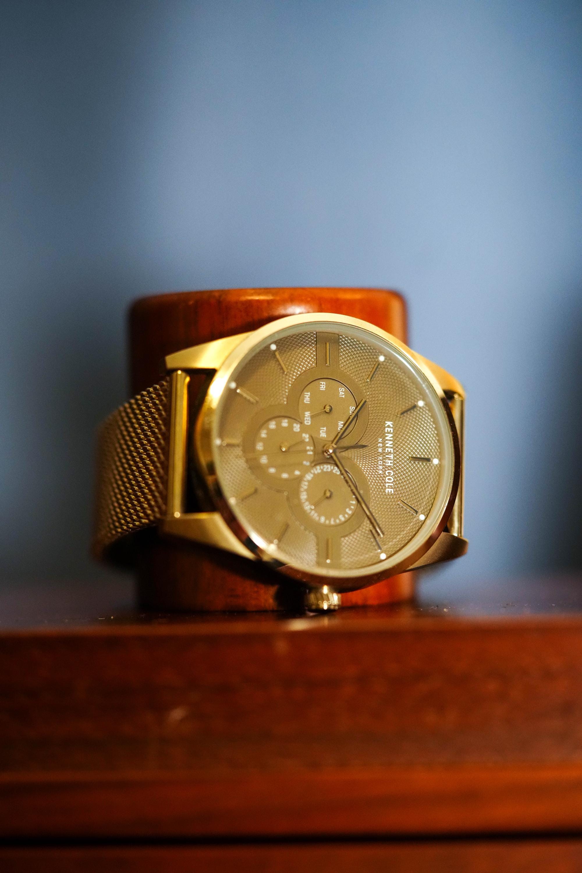 Kenneth Cole, New York, Orologio analogico da uomo, al quarzo, in