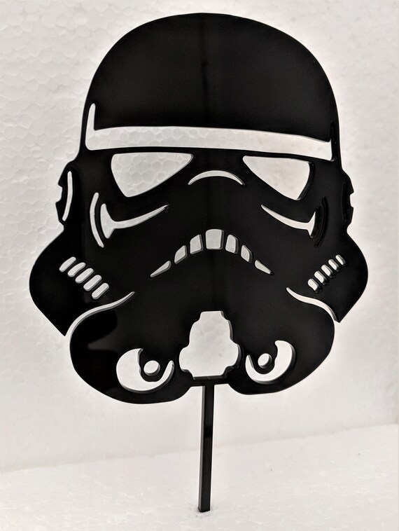 storm trooper cake topper