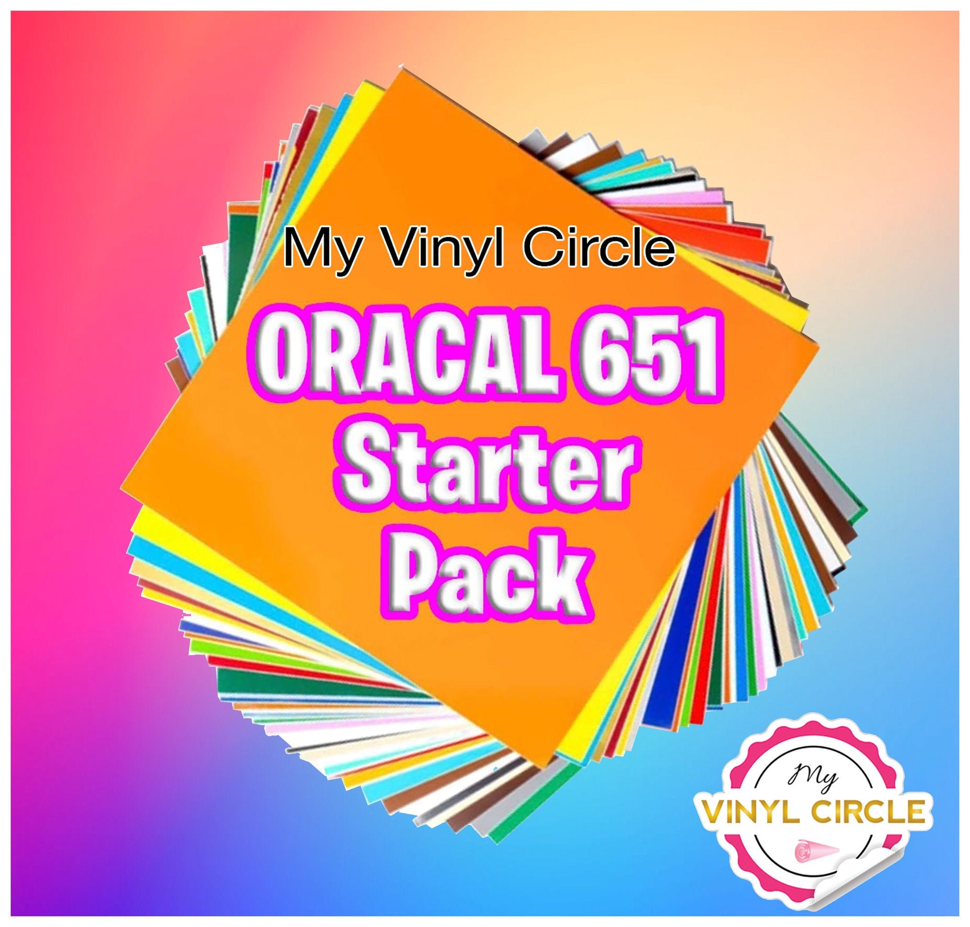 All Colors Oracal 651 Vinyl Bundle