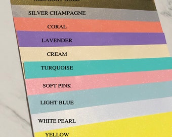12 Pack Subtle Glitter Sparkle Láminas de vinilo adhesivas permanentes - Glitter for Cricut Silhouette Cameo Craft Cutters 12 x 12 bundle