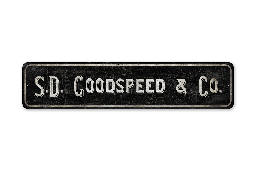 Good Speed Sign - Custom Good Speed Sign - Good Speed Decor - Vintage ...