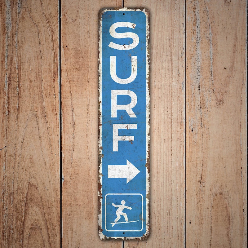 Surf Sign - Etsy