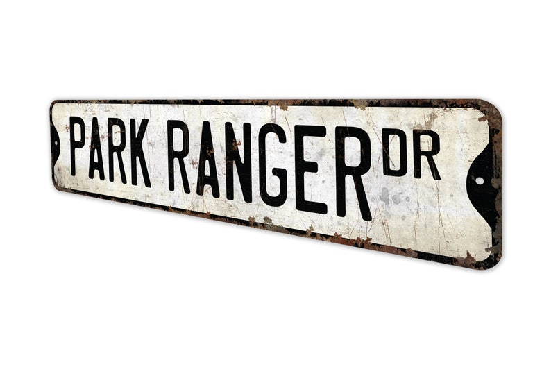 Metal Ranger Sign Park Ranger - Park Ranger Sign - Park Ranger Decor - Vintage Style Sign ...