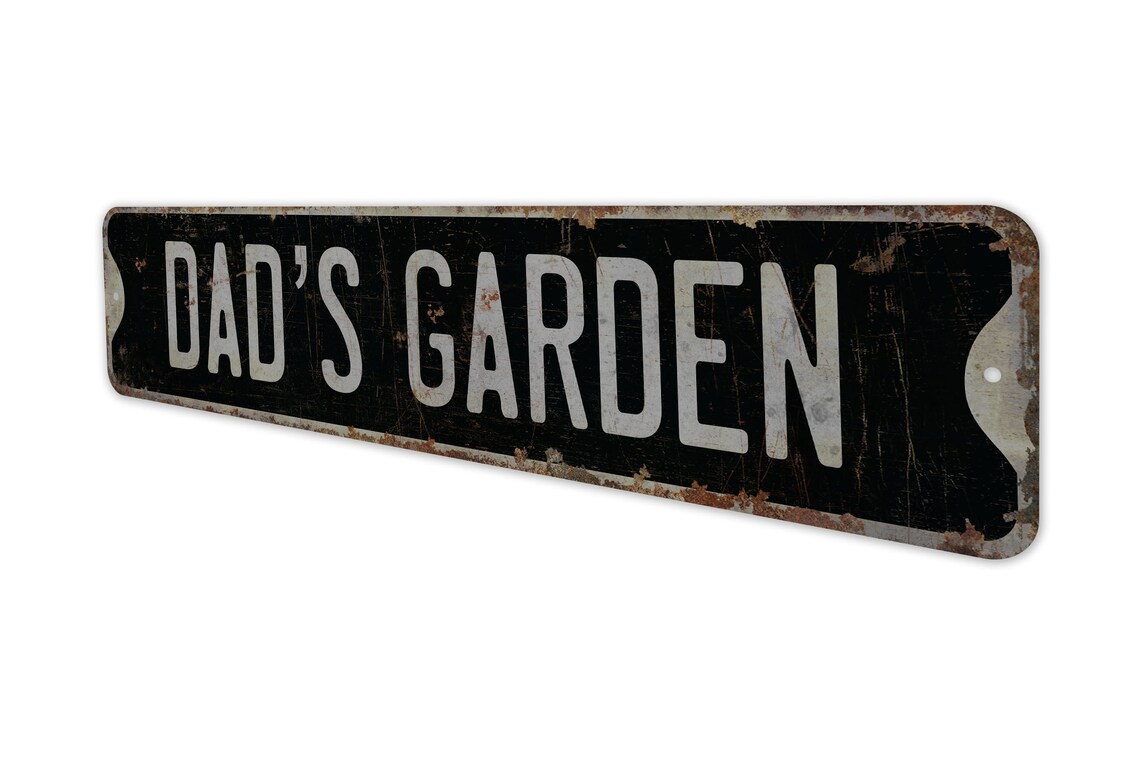 Dad's Garden Dad's Garden Sign Dad's Garden | Etsy