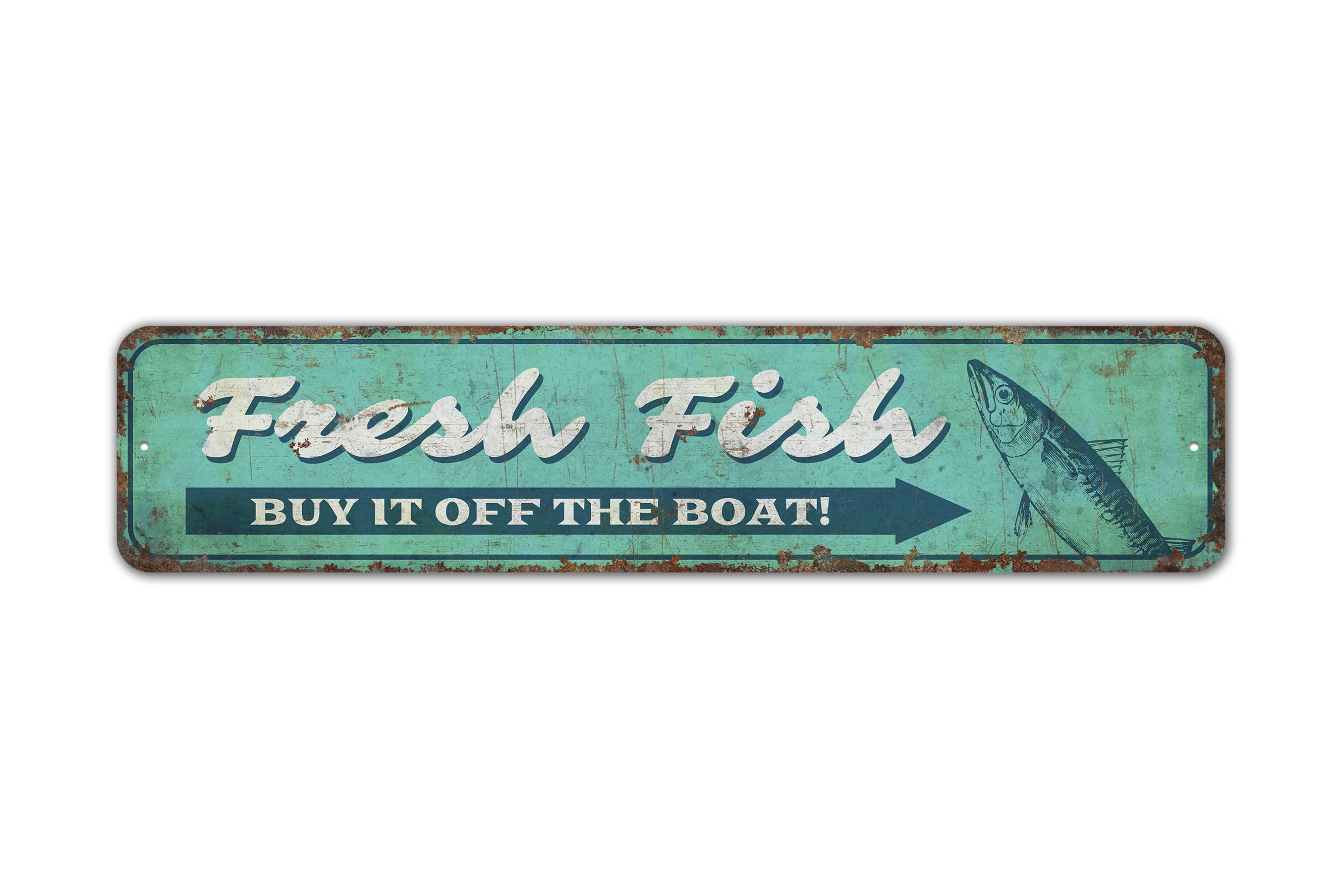 Offish Sign Fresh Fish Sign - Fresh Fish Decor - Fish Market Sign - Fish Market ...