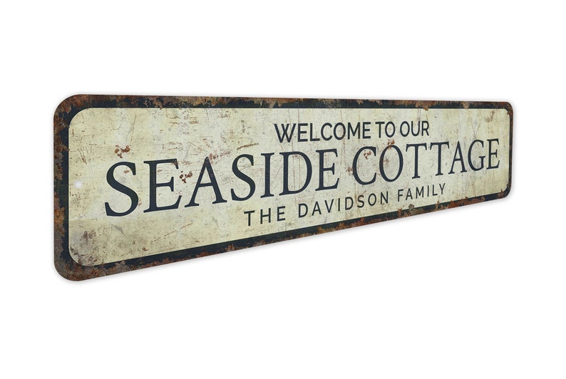 Seaside Cottage - Seaside Cottage Sign - Seaside Cottage Decor ...