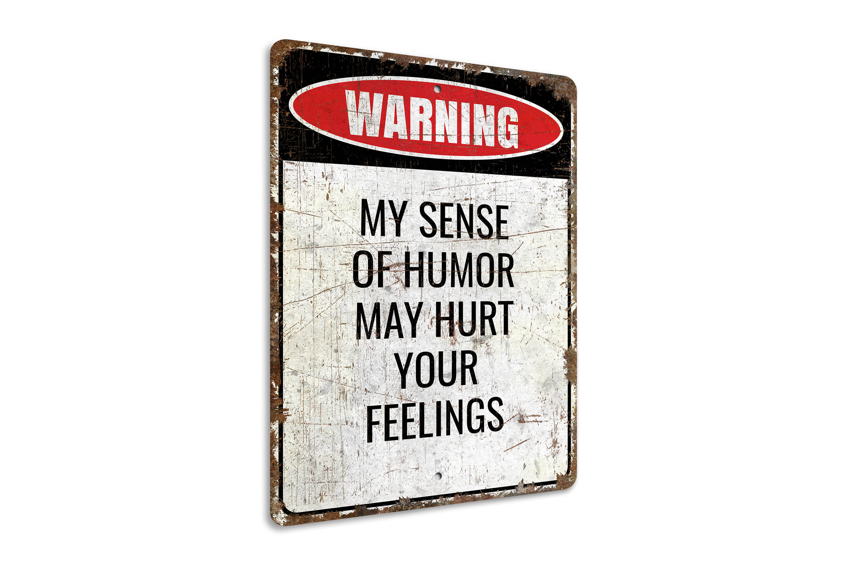 Sense of Humor May Hurt - Funny Sign - Funny Decor - Warning Sign ...