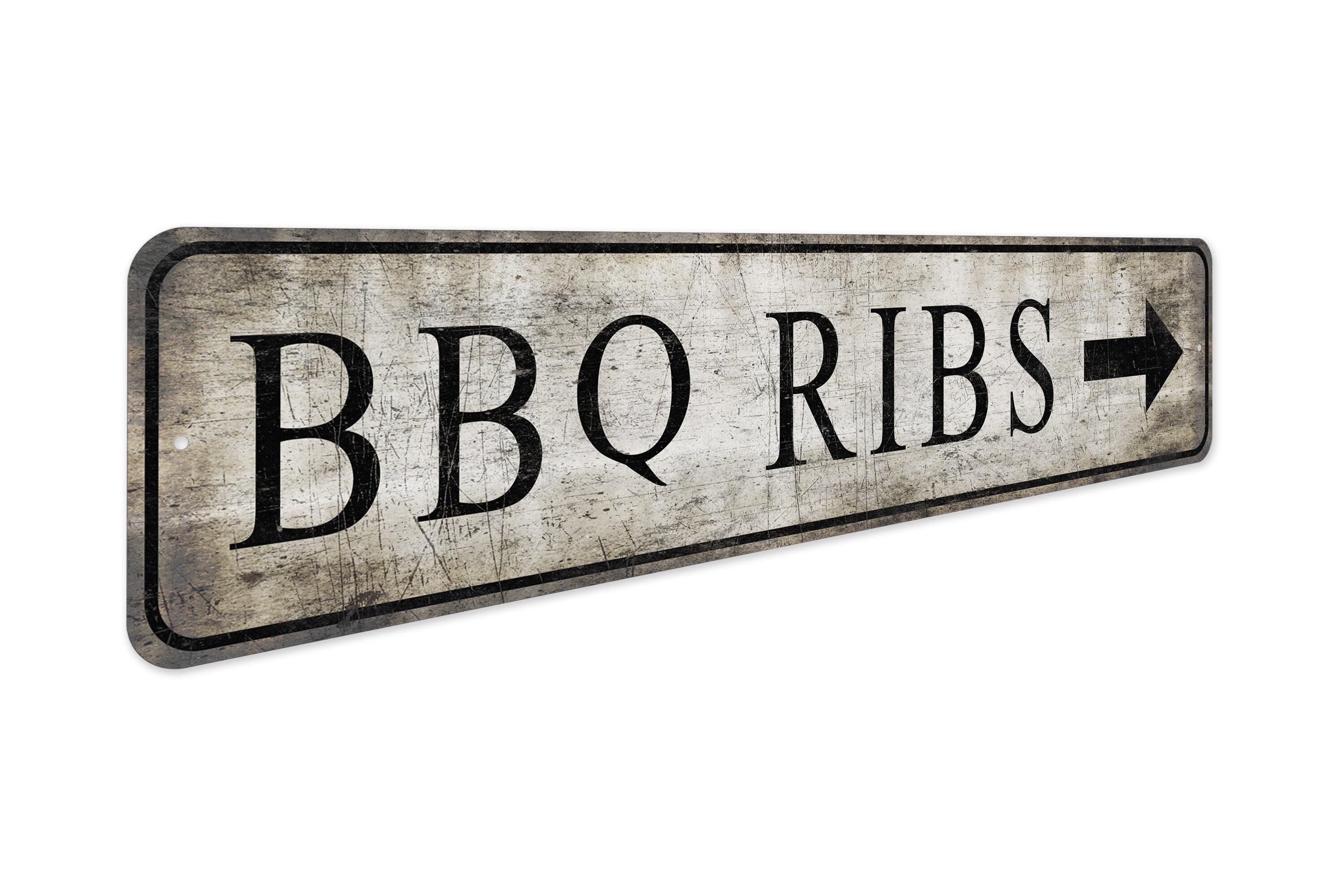 Barrel Ribs. Sign BBQ Ribs Arrow Sign - Custom BBQ Ribs Sign - BBQ Ribs Arrow Sign ...