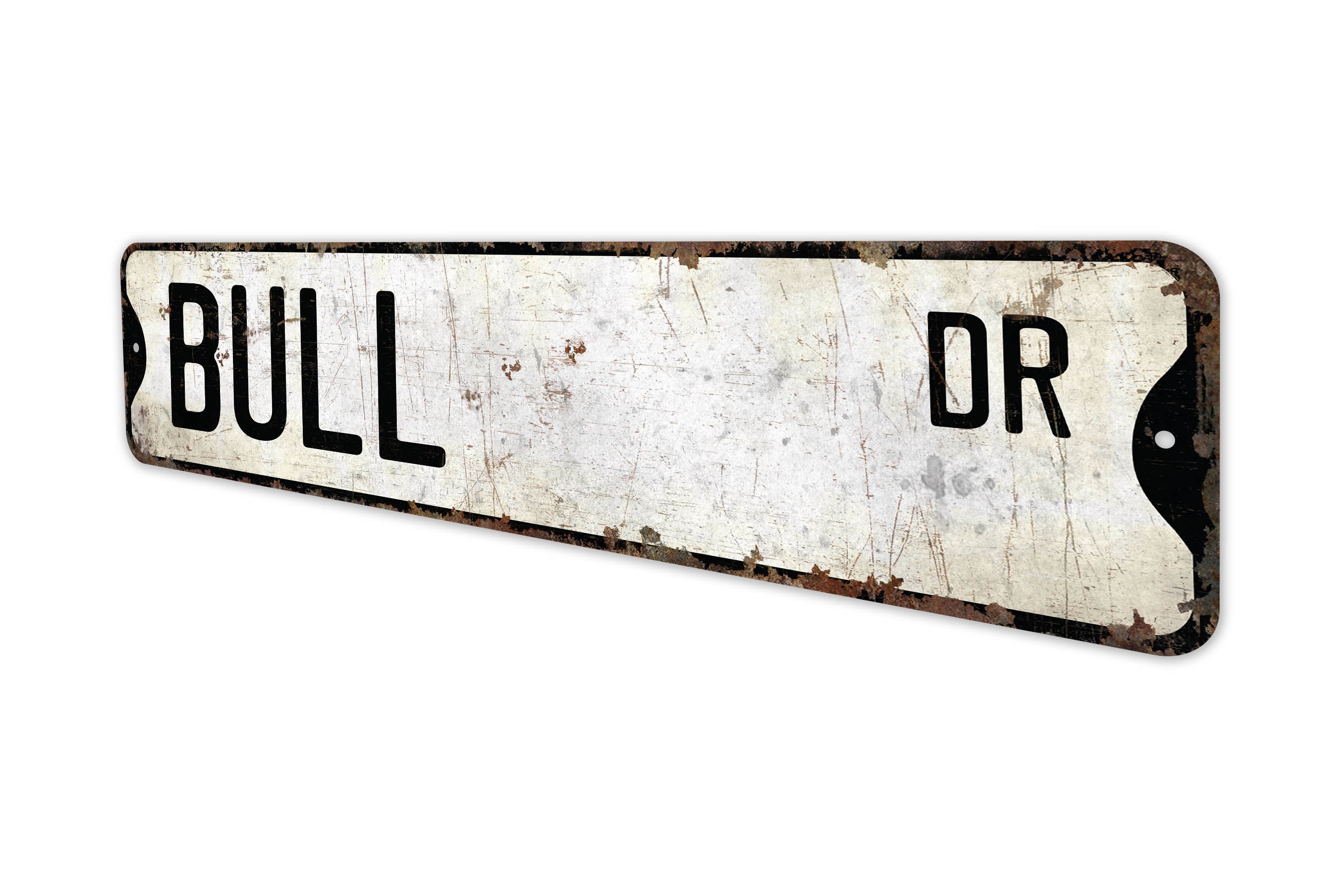 Bull - Bull Sign - Bull Decor - Vintage Style Sign - Custom Street Sign ...