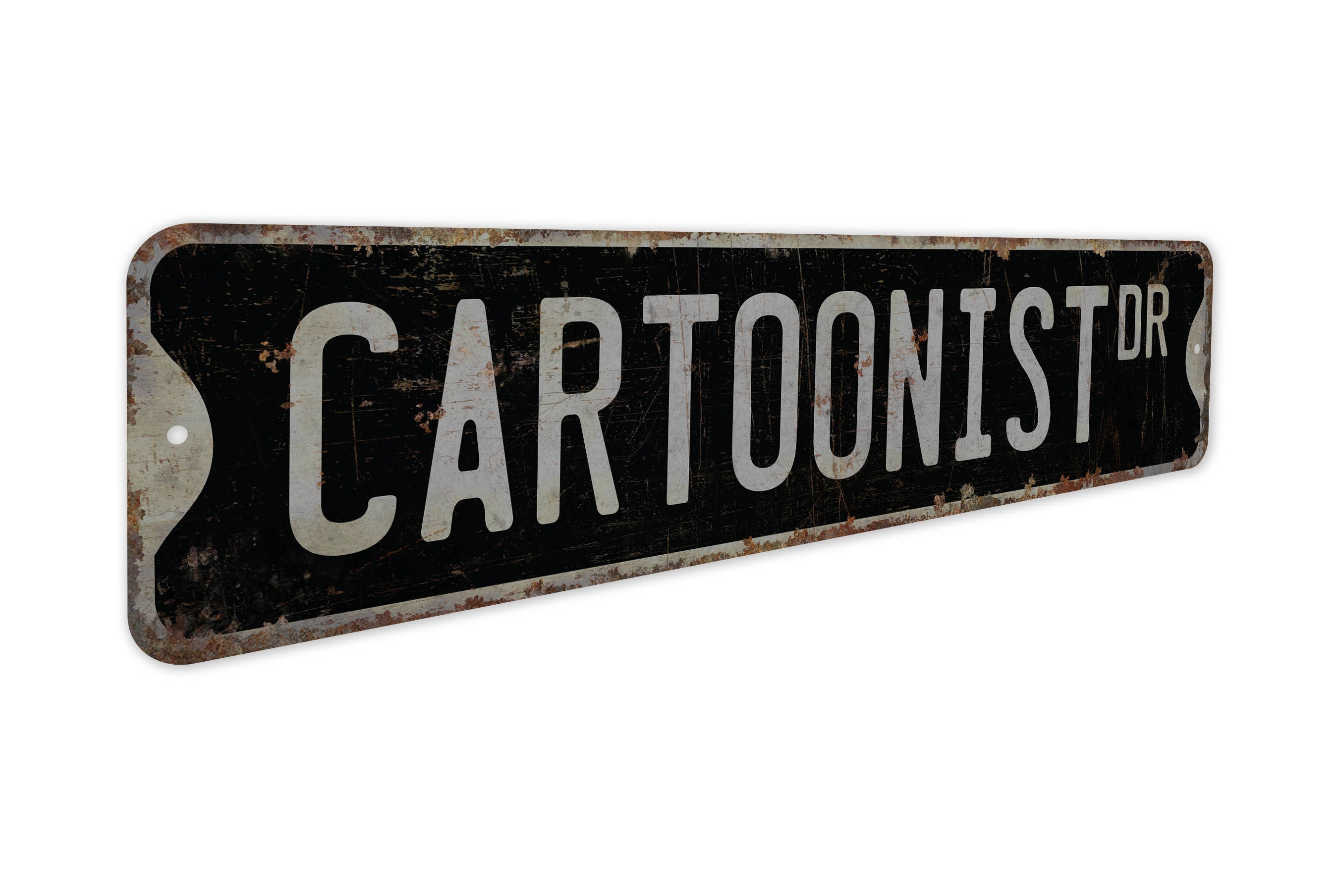 Cartoonist - Cartoonist Sign - Cartoonist Decor - Vintage Style Sign ...