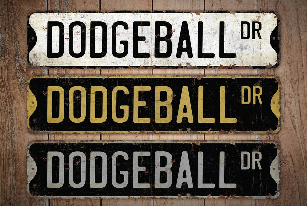 Dodgeball Dodgeball Sign Dodgeball Game Dodgeball Decor Sports Sign