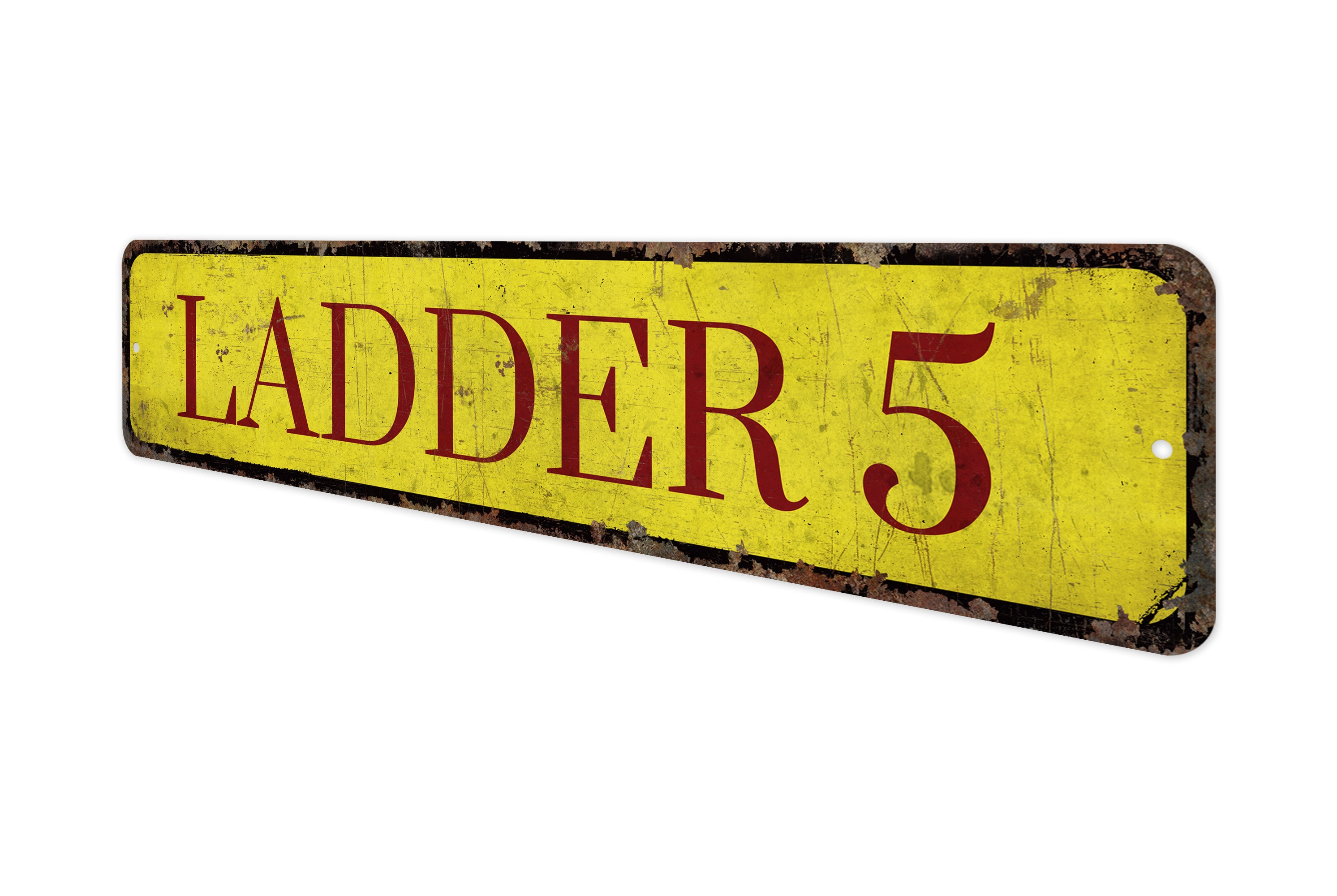 Ladder 5 Sign Ladder Number Sign Ladder Number 5 Sign Etsy
