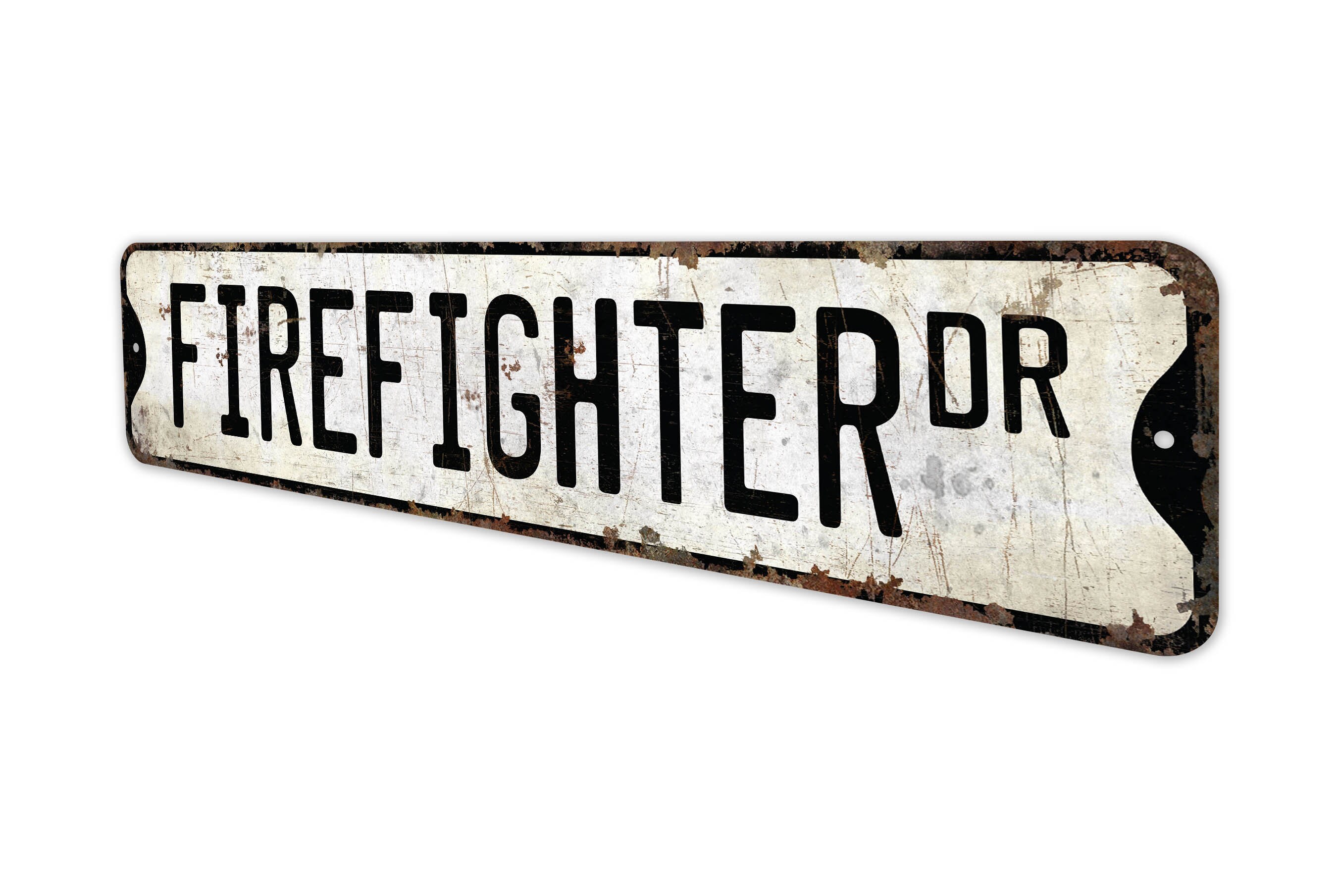 アンティーク　消防士の看板　レアー品 消防士 - 消防士の看板 - 消防士の装飾 - ヴィンテージスタイルの看板