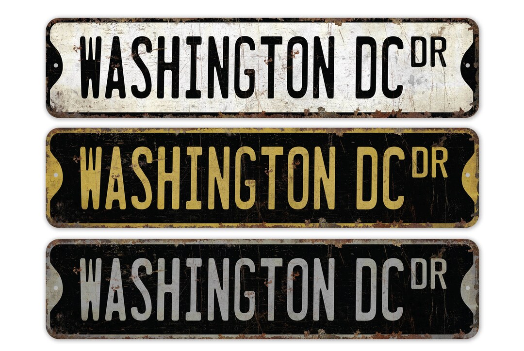 Washington DC - Washington DC Sign - Washington DC Visitor - American ...