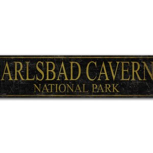 National Park Sign - Custom Park Sign - Vintage Style Sign - National Park Decor - Premium Quality Rustic Metal Sign