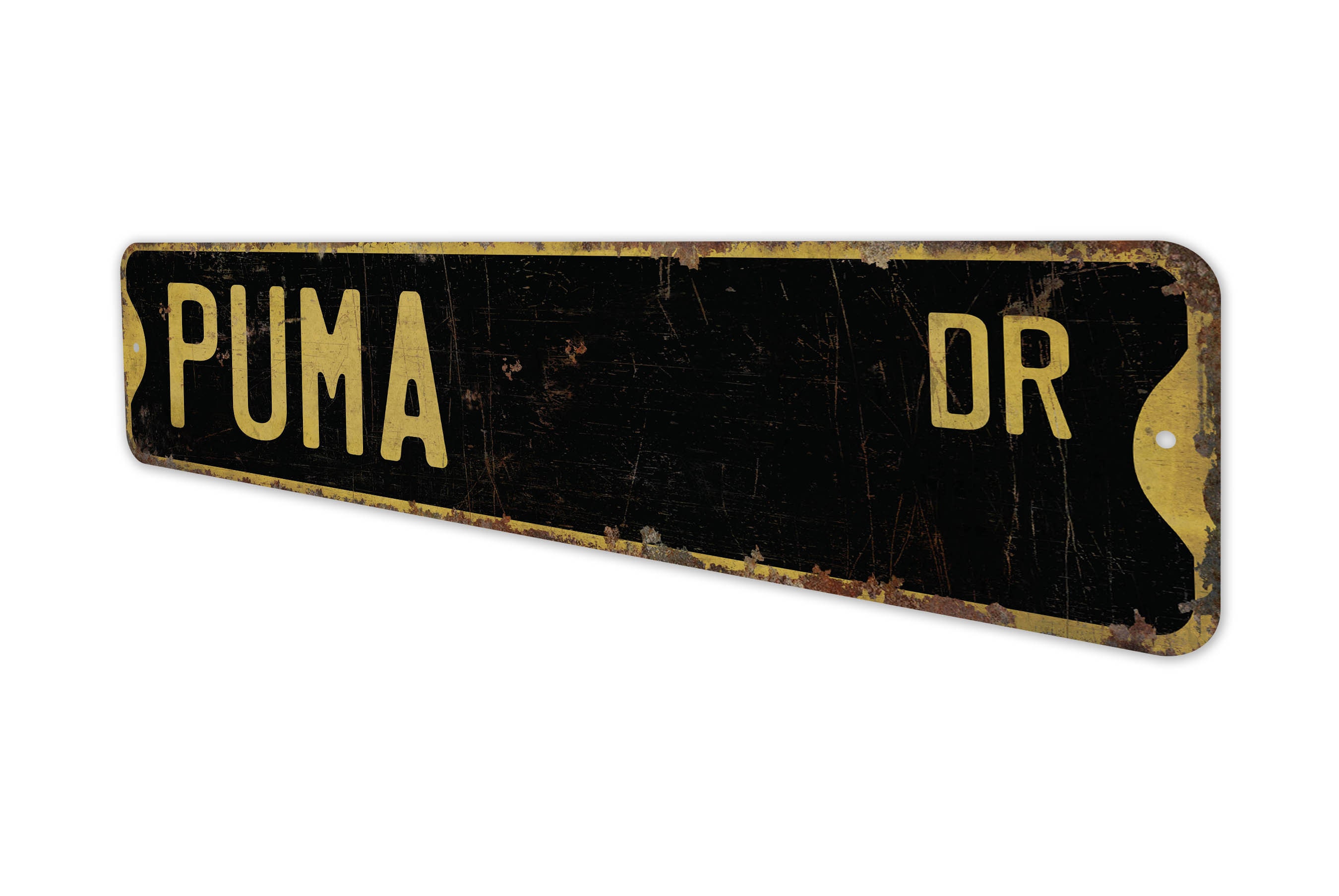 Puma Hand Sign Puma - Puma Sign - Puma Decor - Puma Lover Gift - Custom Street Sign ...