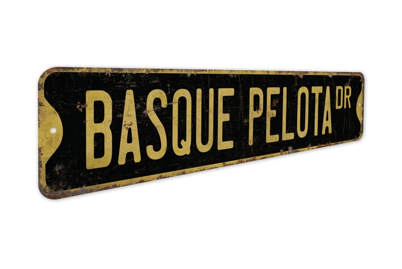 Basque Welcomesign Basque Pelota Basque Pelota Sign Basque Pelota Game - Etsy