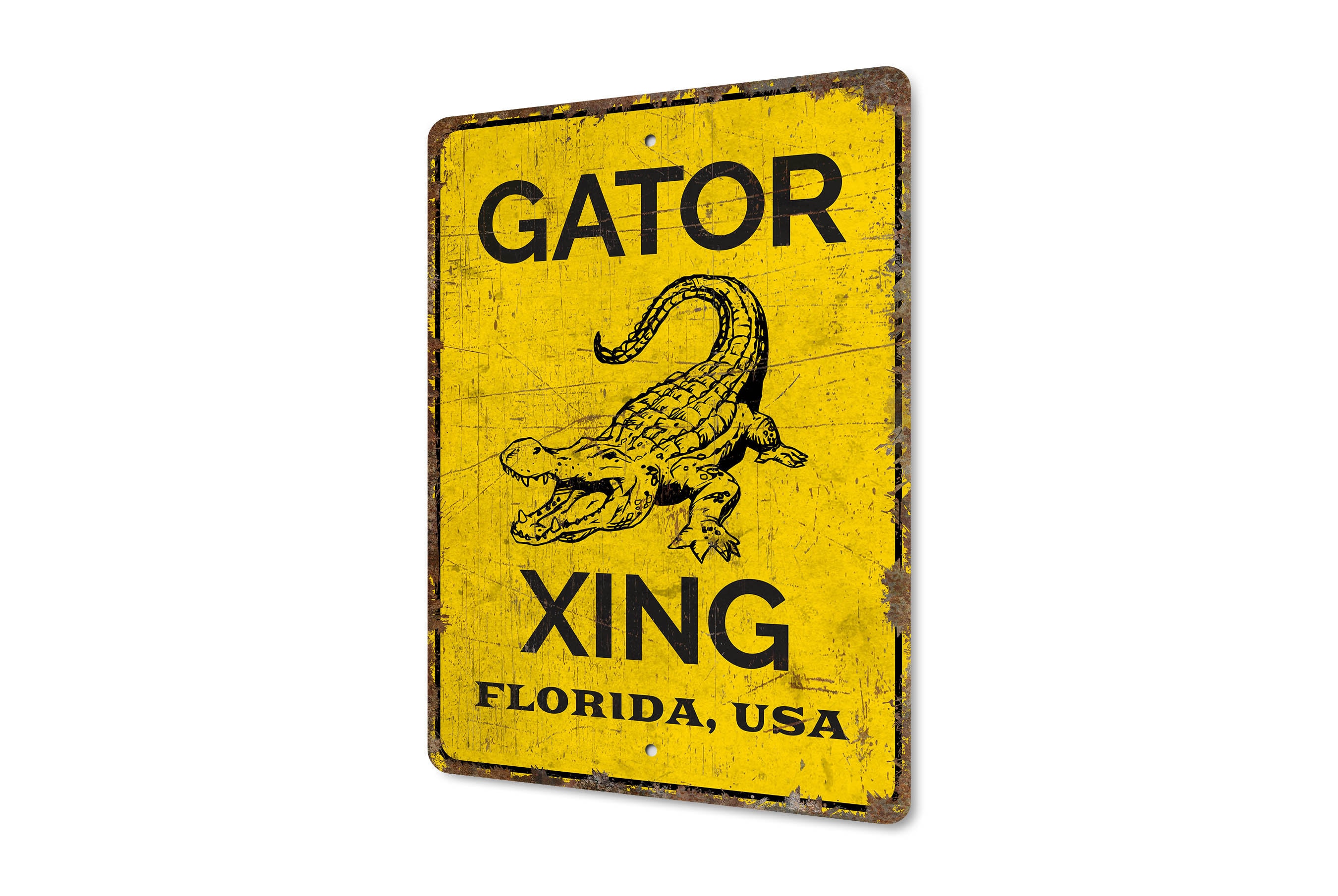 Gator Sign - Florida Sign - Florida USA Sign - Florida Sign - Miami ...