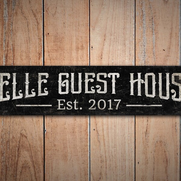 Guest Entrance Sign Etsy
