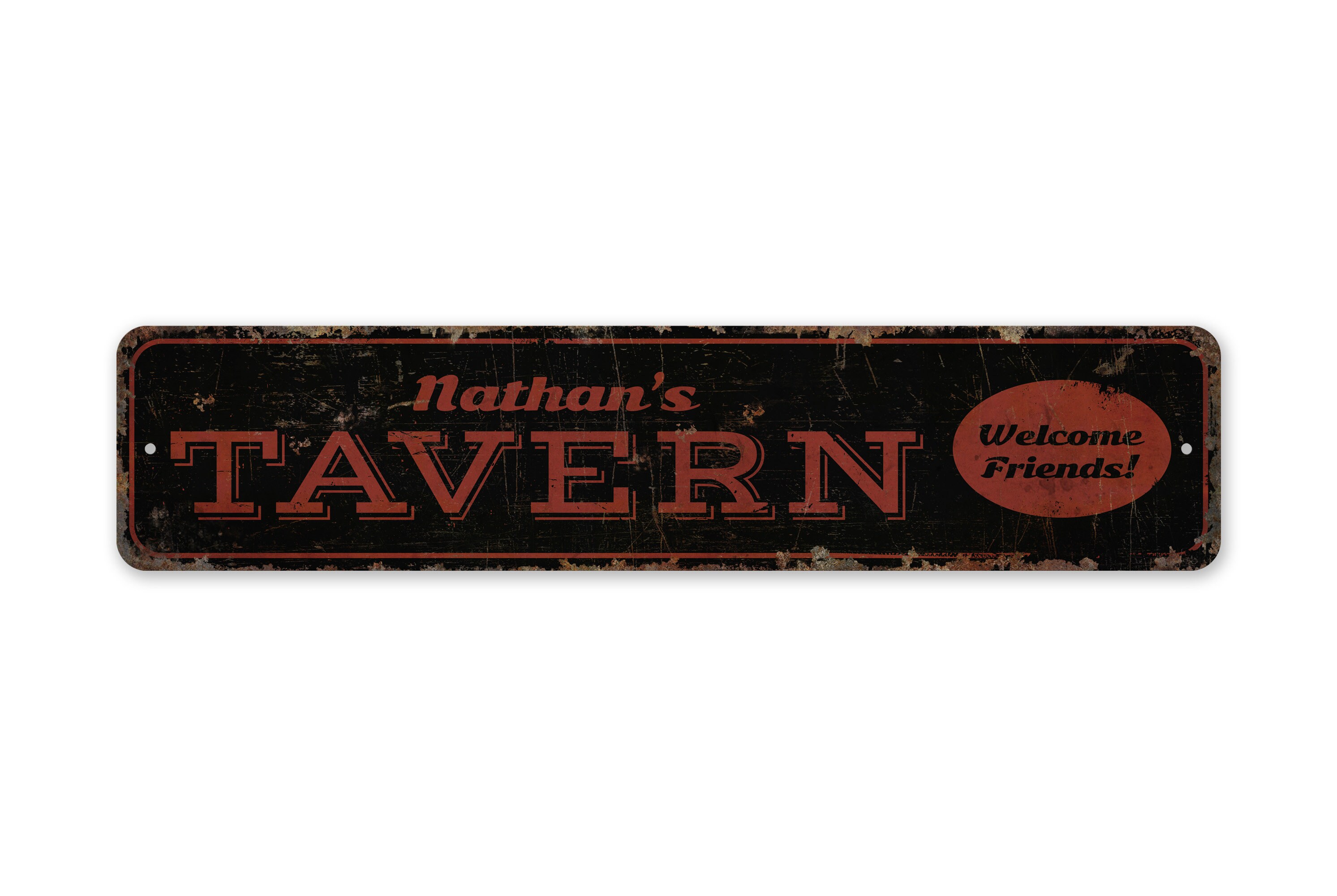 Custom Tavern Sign - Custom Tavern Decor - Vintage Style Sign - Tavern ...