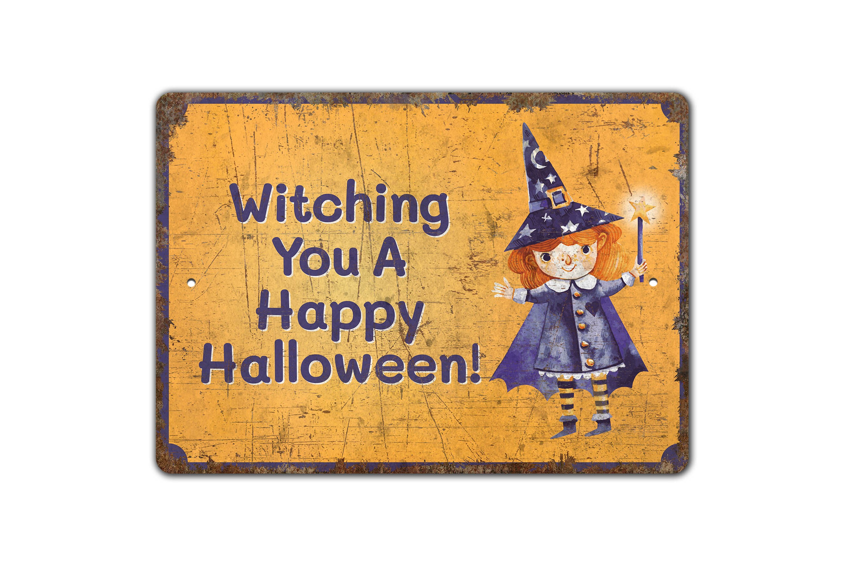 Witching You Sign - Halloween Sign - Halloween Decor - Happy Halloween ...