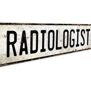 Radiologist - Radiologist Sign - Radiologist Decor - Vintage Style Sign ...