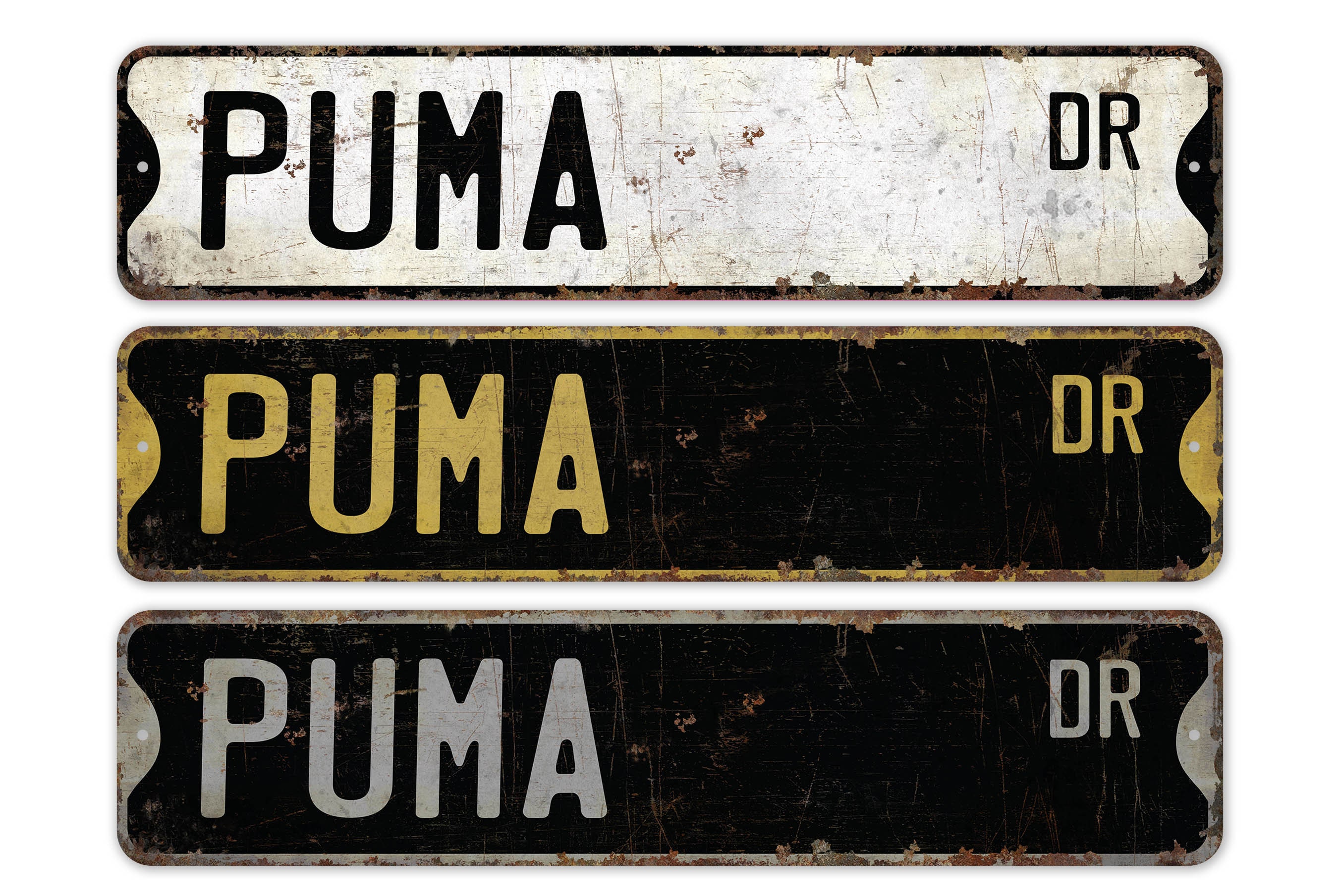 Puma Sign Making Puma - Puma Sign - Puma Decor - Puma Lover Gift - Custom Street Sign ...