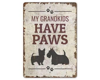 Dog Lover Sign - Dog Lovers Sign - Dog Lover Gift - Vintage Style Sign - Premium Quality Rustic Metal Sign
