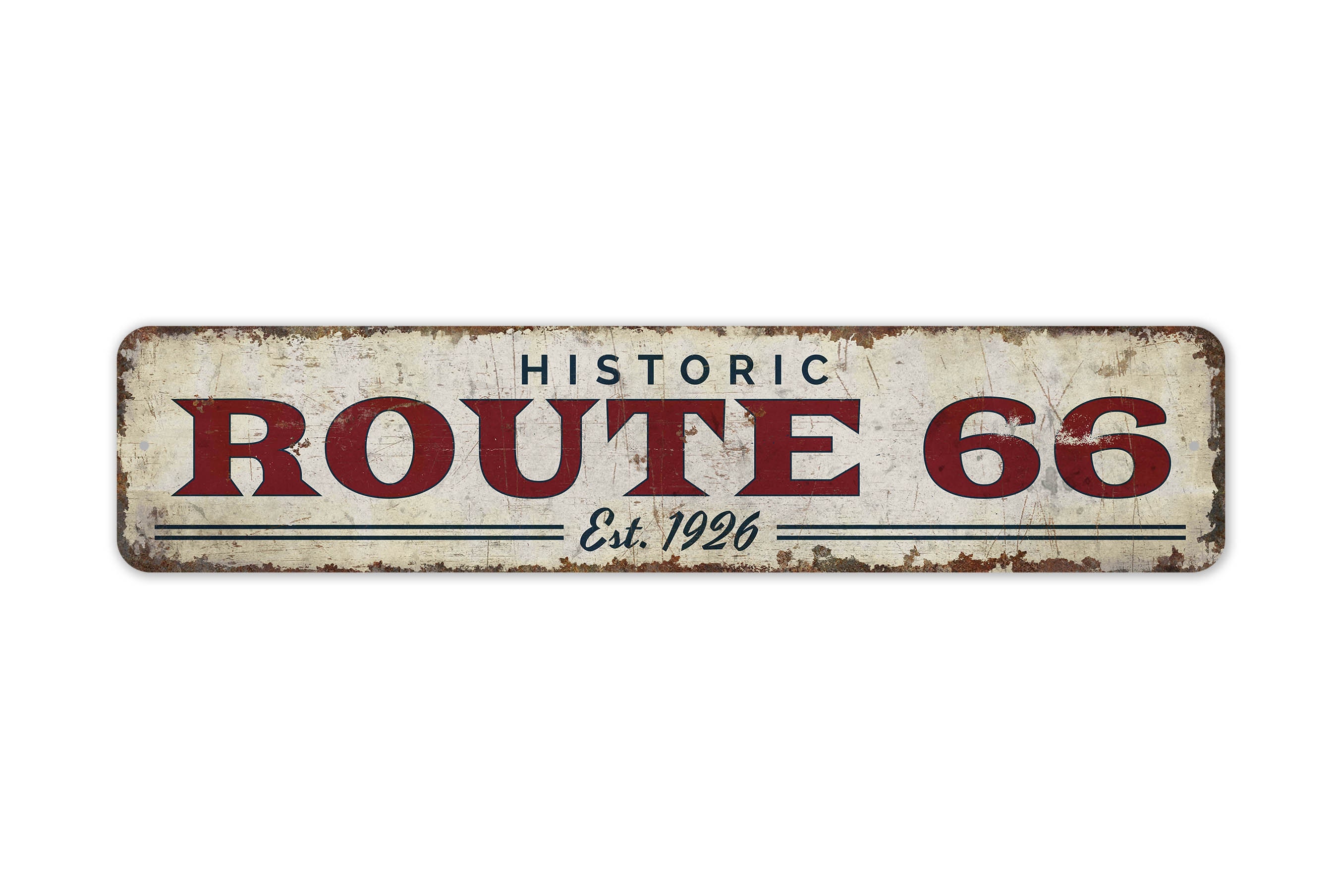 Historic Route 66 - Route 66 Sign - Historic Route 66 Decor