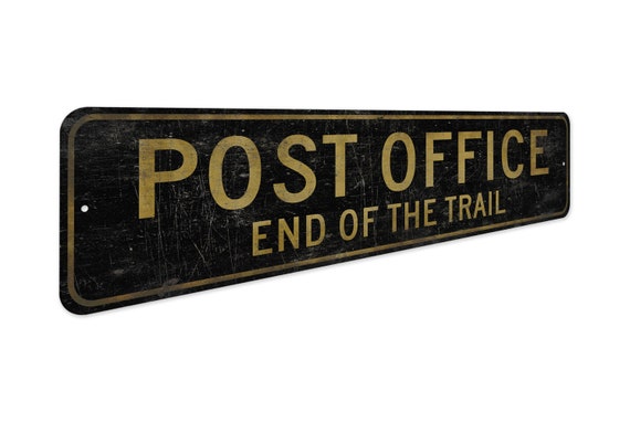 Custom Post Office - Vintage Style Sign - Post Office Decor - Post