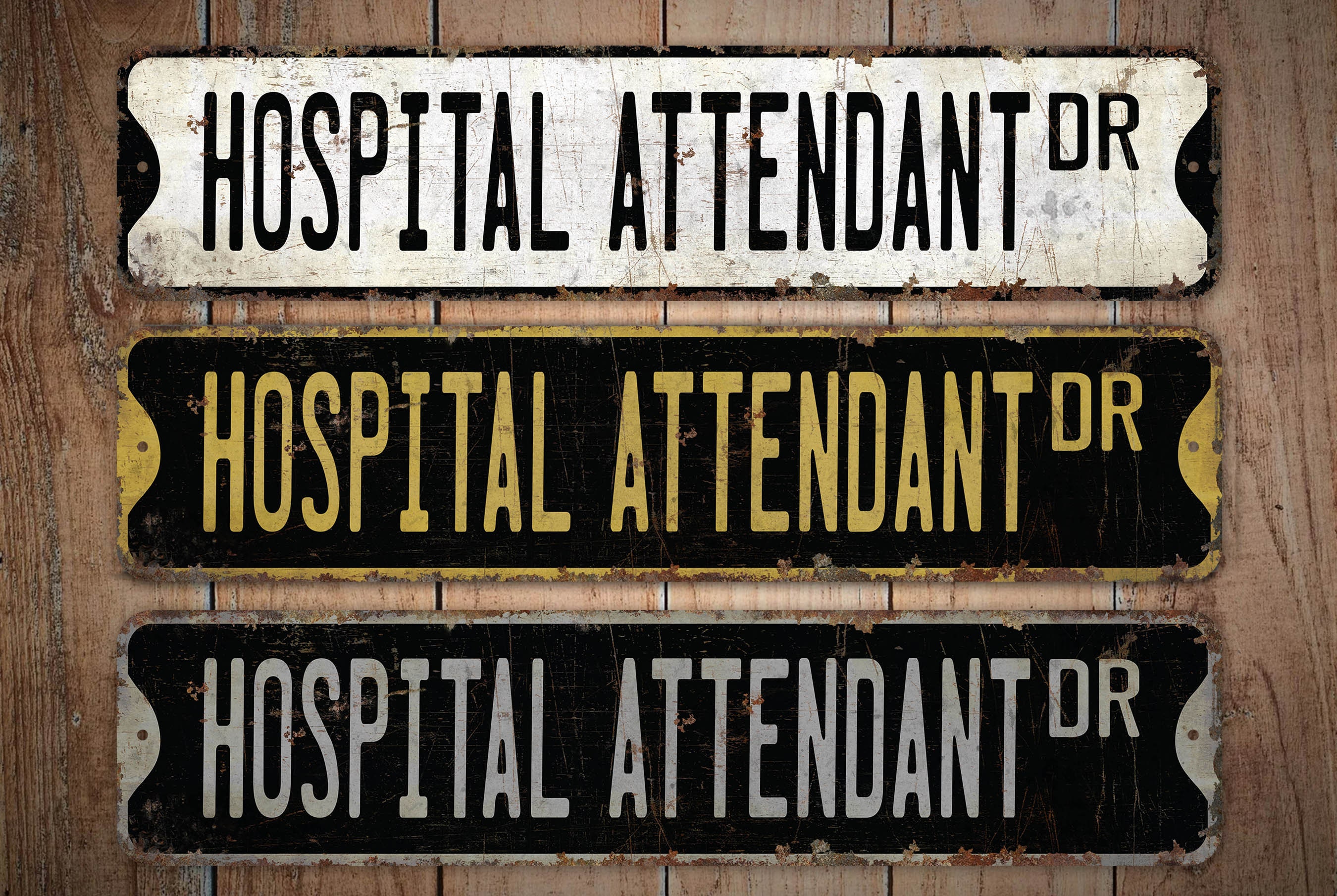 Hospital Attendant - Hospital Attendant Sign - Hospital Attendant Decor ...