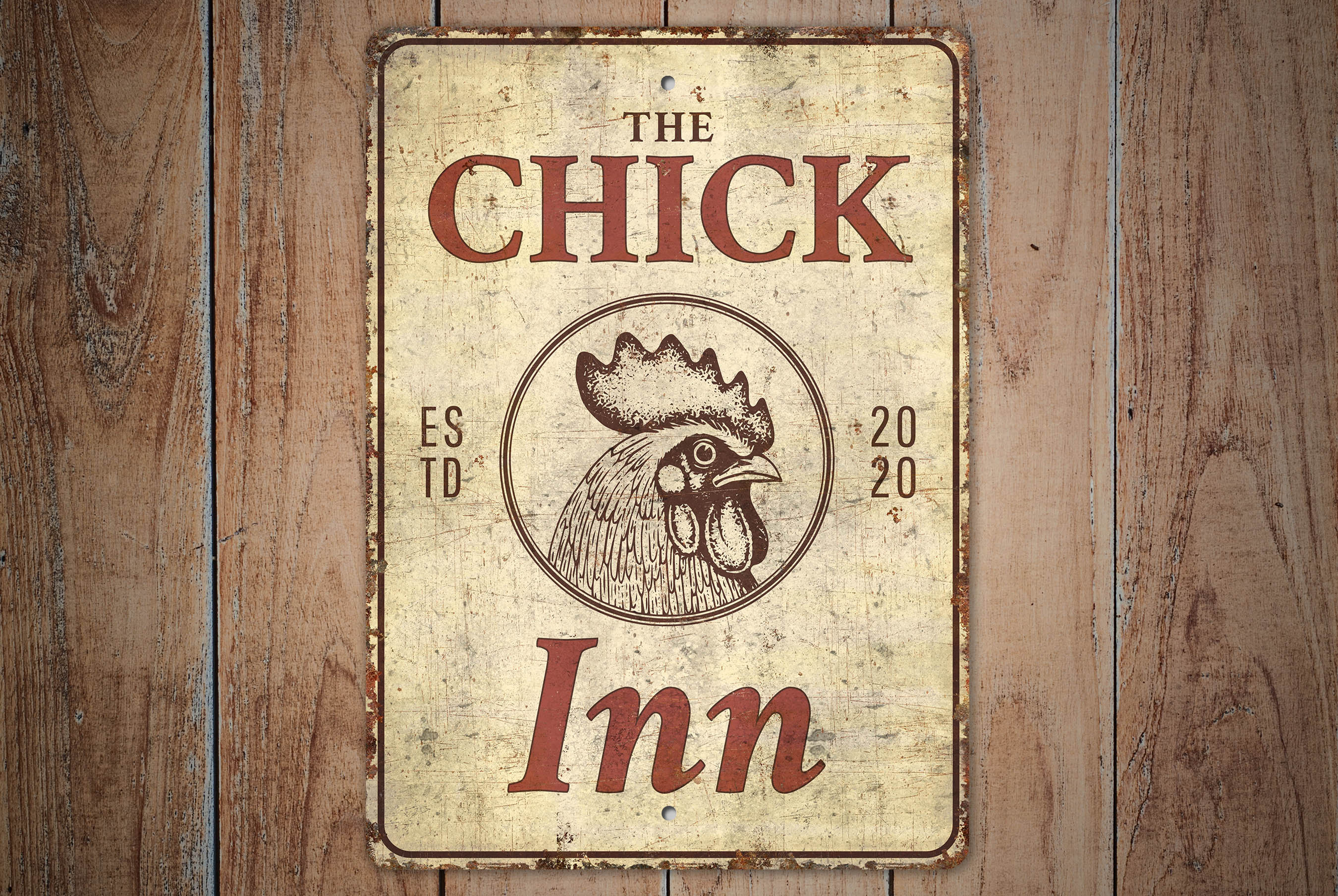The Chick Inn Sign - Chicken Inn - Chicken Farm Decor - Chicken Sign ...