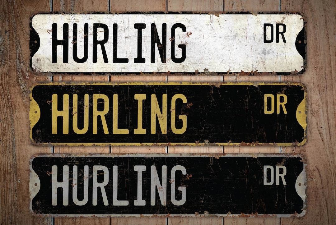 Hurling - Hurling Sign - Hurling Game Sign - Hurling Decor - Custom ...