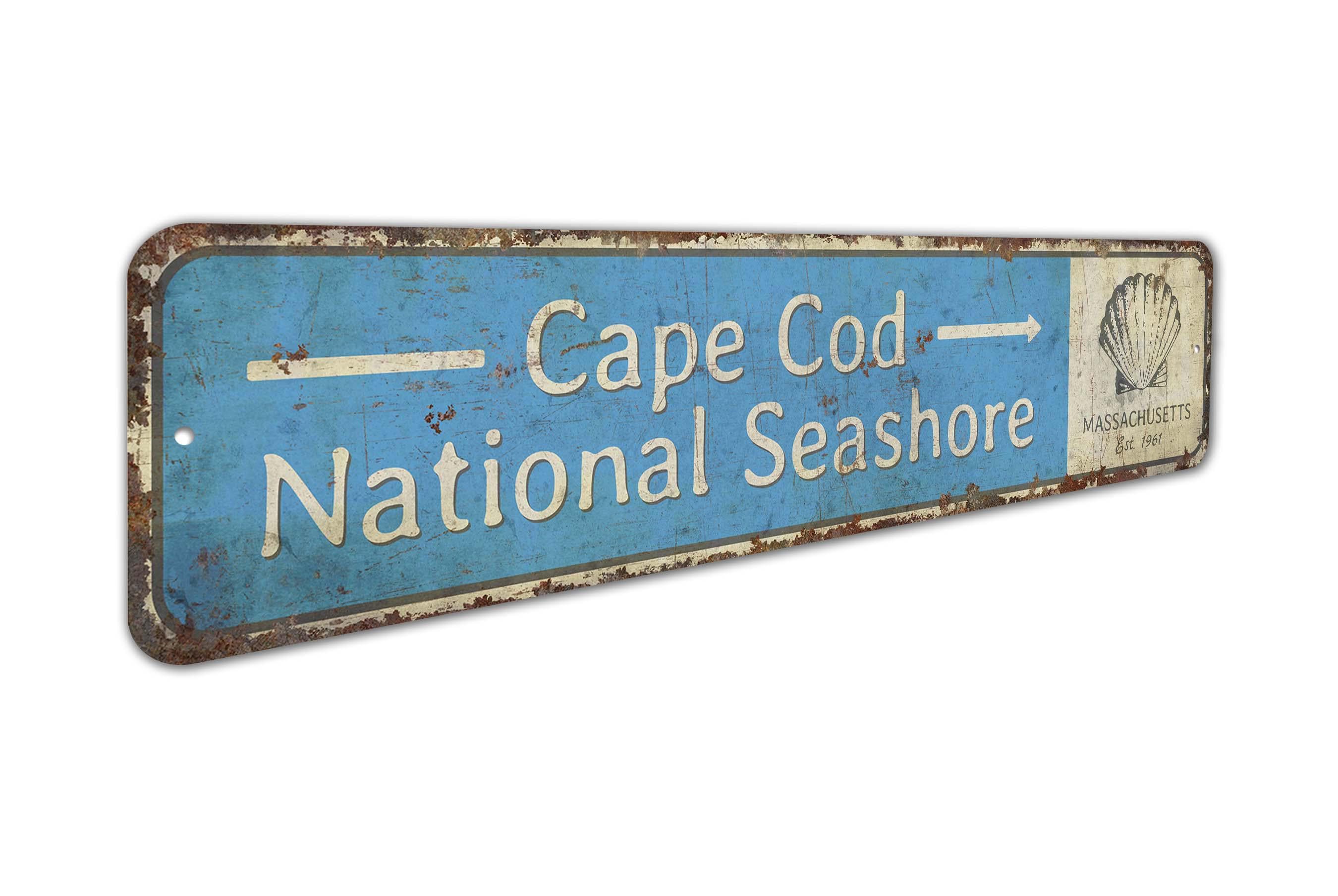 Cape Cod National Seashore Sign - Beach Sign - Beach House - Beach ...