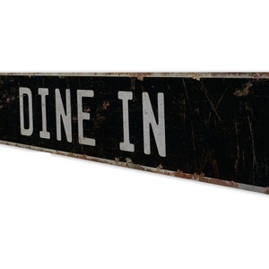 Dine in Sign Dine in Restaurant Decor Custom Restaurant - Etsy